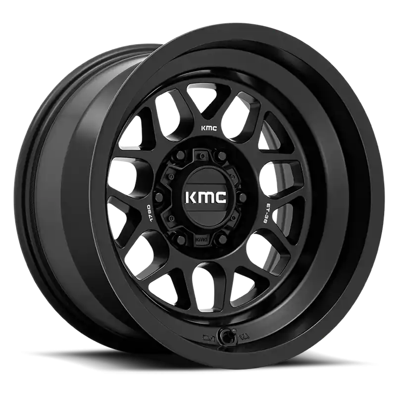One Day Deal KMC Terra KM725 SB 18x8.5 +0 6x139.7mm 106.1mm Satin Black