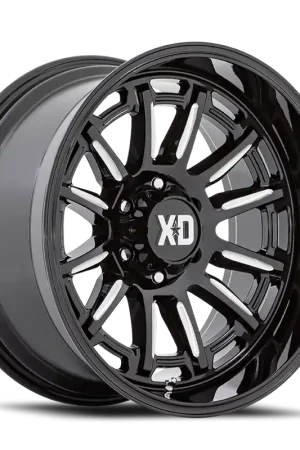 XD Series Phoenix XD865 20x10 -18 6x135mm 87.1mm Gloss Black Milled While Supplies Last