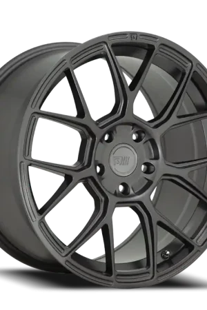 Crafted Motegi MR147 CM7 GY 18x8.5 +35 5x120mm 74.1mm Gunmetal