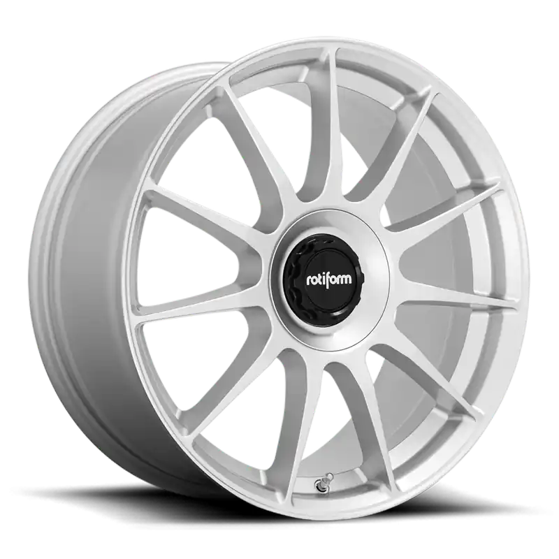 Same Day Shipping Rotiform DTM R170 18x8.5 +35 5x112/5x120mm 72.56mm Silver