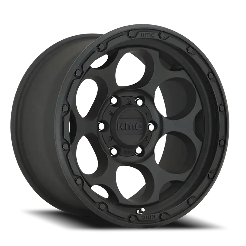 Super Sale KMC Dirty Harry KM541 BK 17x8.5 +0 8x165.1mm 125.1mm Textured Black