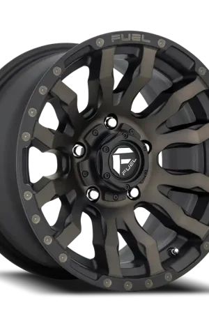 Fuel Blitz D674 20x9 +20 5x150mm 110.1mm Matte Black Double Dark Tint Direct From Manufacturer