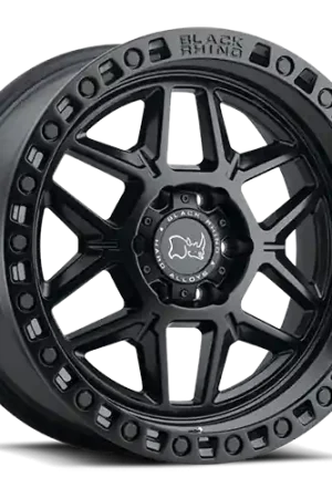 Budget Black Rhino Kelso BK 20x9 +18 6x114.3mm 76.1mm Matte Black Black Bolts