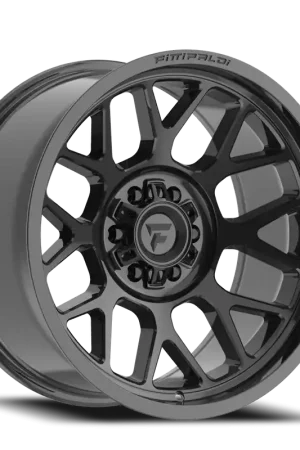 Original Fittipaldi Offroad Alpha Series FA17B 20x9 +18 8x180mm 124.3mm Gloss Black