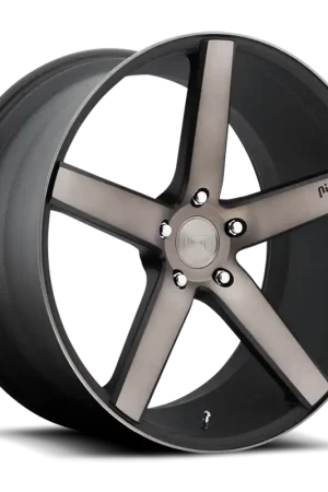 Niche Milan M134 20x8.5 +40 5x108mm 63.5mm Black Machined-Dark Tint Discount