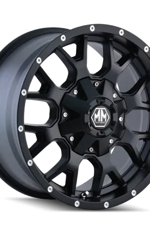 Mayhem Warrior 8015 Matte Black 20x10 8x165.1 x25mm 130.8mm Worldwide Shipping