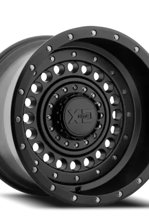 XD Series Panzer XD136 SB 17x9 -12 8x165.1mm 125.5mm Satin Black Trusted Brand