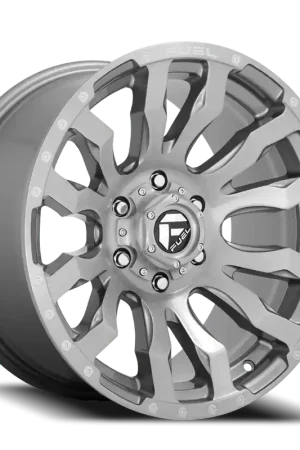 Fuel Blitz D693 20x10 -18 8x170mm 125.1mm Brushed Gunmetal Tinted Clear Save Now