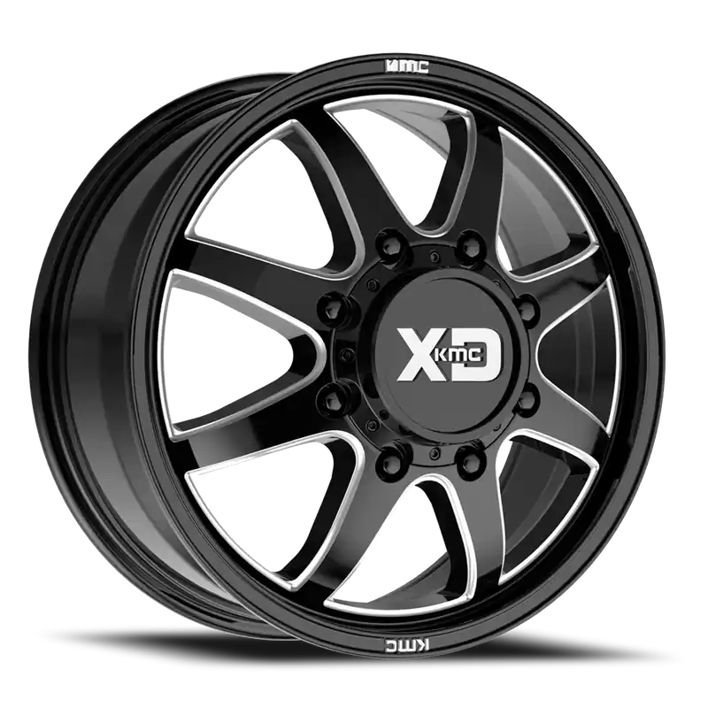 XD Series Pike Dually XD845 20x8.3 +105 8x210mm 154.3mm Gloss Black Milled Luxury