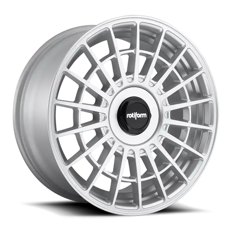 Rotiform LAS-R R143 18x8.5 +35 5x112/5x120mm 72.5mm Gloss Silver Trusted Brand