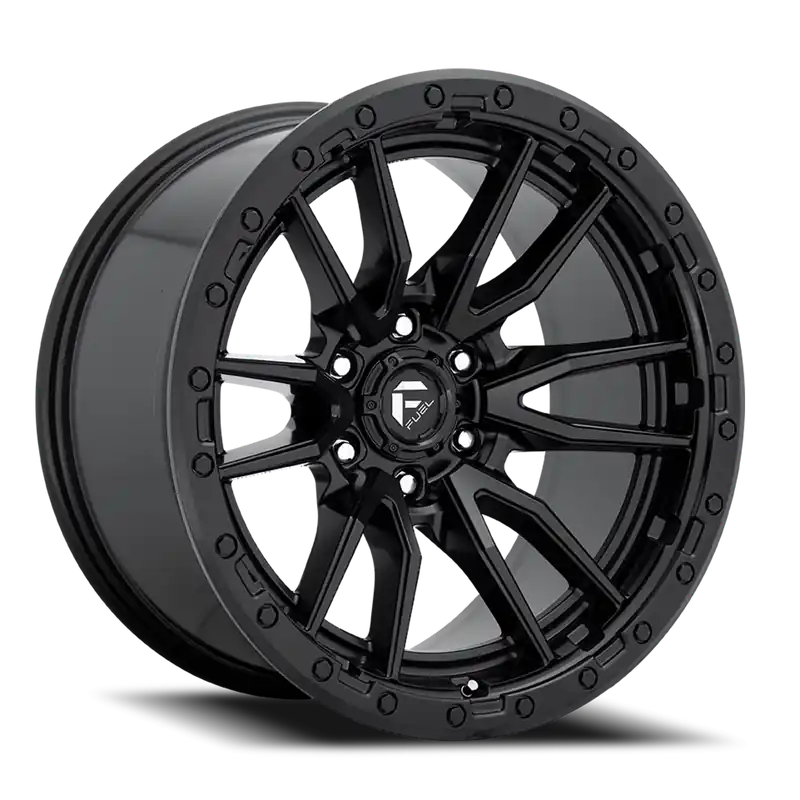 Fuel Rebel D679 22x9 +20 6x139.7mm 106.1mm Matte Black Warranty Included