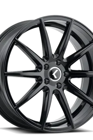 Kraze Cosmos KR194 Gloss Black 18x8 5x114.3 40mm 72.62mm Time-Limited