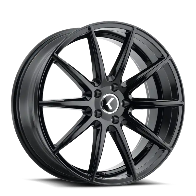 Kraze Cosmos KR194 Gloss Black 18x8 5x114.3 40mm 72.62mm Time-Limited