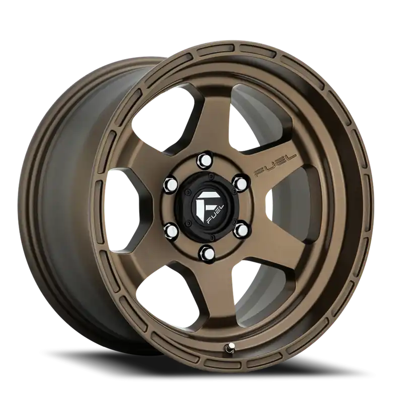 Fuel Shok D666 17x9 +20 6x139.7mm 106.1mm Matte Bronze Flash Sale