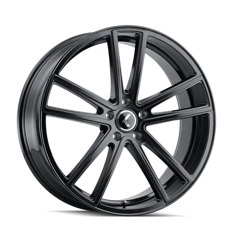 Kraze Lusso KR190 Gloss Black 20x8.5 5x120 38mm 74.1mm Hot Deal