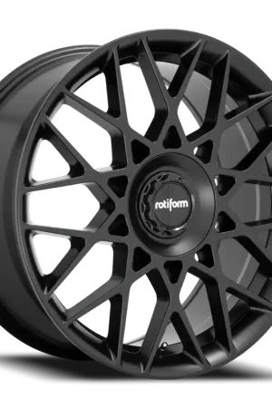 Rotiform BLQ R112 18x8.5 +38 5x114.3mm 72.56mm Matte Black New Arrival