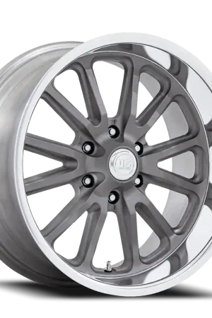 In Demand US Mags Rambler 6 UC145 AD 20x8 +1 6x139.7mm 106.1mm Matte Gunmetal Diamond Cut Lip