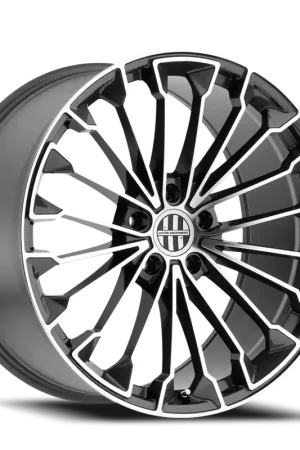 Victor Equipment Wurttemburg GY 18x8.5 +45 5x130mm 71.6mm Gunmetal Mirror Cut Face Handmade