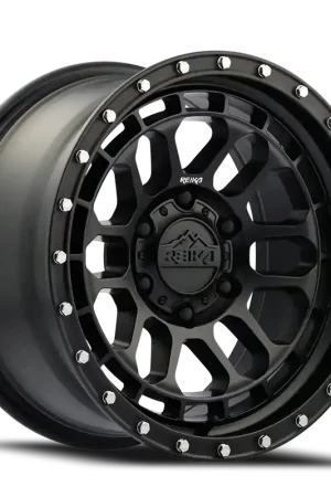 Reika Rambler R35 SB 17x9 -12 6x139.7mm 106.1mm Satin Black Next Day Delivery