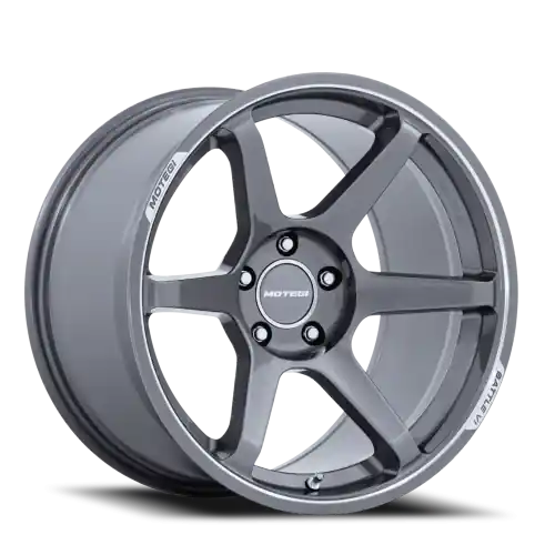 Last Chance Motegi MR160 Battle VI AD 18x9.5 +25 5x114.3mm 72.56mm Gloss Gunzilla Machined Lip