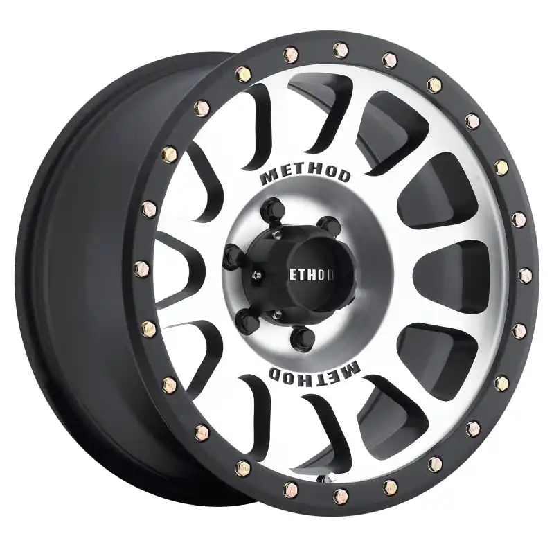 Method MR305 NV 17x8.5 0mm Offset 6x135 94mm CB Machined/Black Street Loc Wheel Authentic