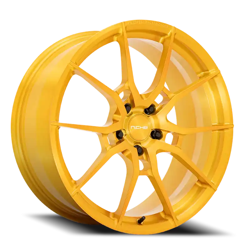 Best Price Niche Kanan T112 20x10.5 +35 5x112mm 66.56mm Brushed Candy Gold