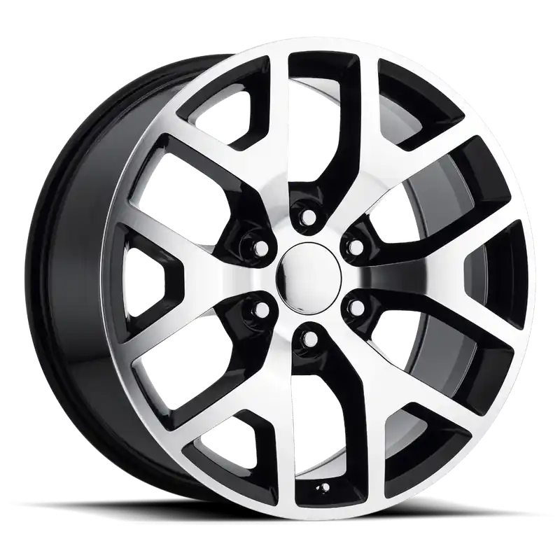 Performance Replica PR169 BM 20x9 +27 6x139.7mm 78.3mm Gloss Black Machined Spokes Seasonal Sale