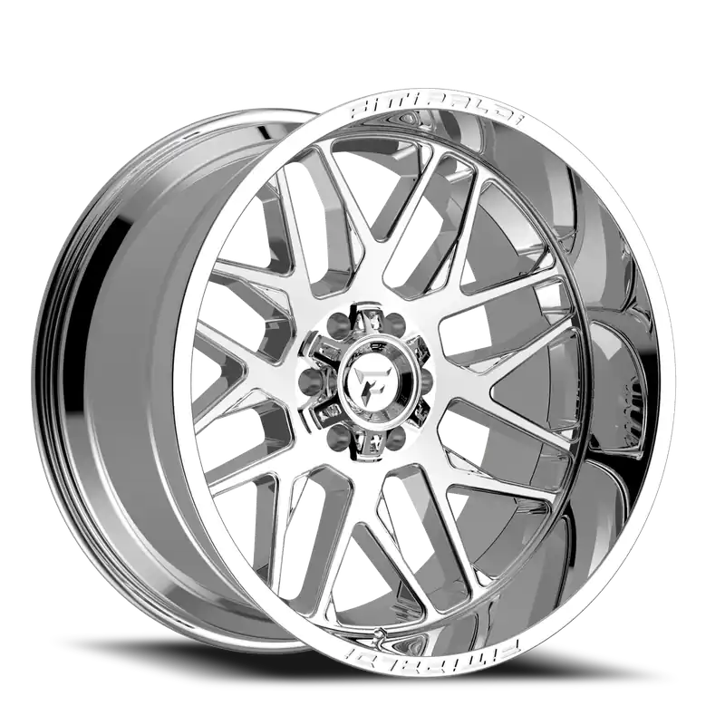 Fittipaldi Offroad Alpha Series FA19MC 22x12 -44 8x165.1mm 125.2mm Chrome Mirror Coat Chrome No Minimum Order