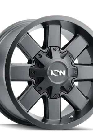 Modern Ion 141 Satin Black 17x9 8x165.1 18mm 125.2mm