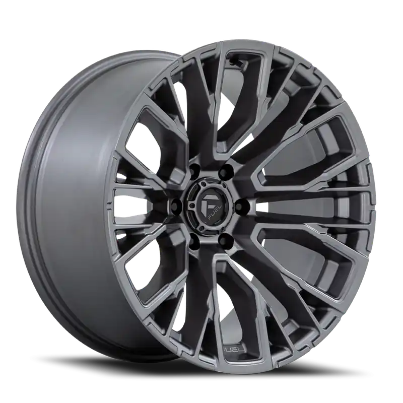 Fuel Rebar 6 D848 20x9 +1 6x139.7mm 106.1mm Matte Gunmetal Viral