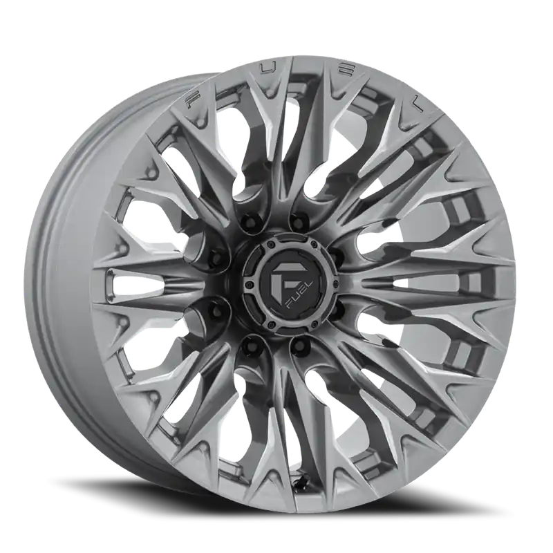 Fuel Flame 8 D806 20x10 -18 8x170mm 125.1mm Platinum Direct From Factory