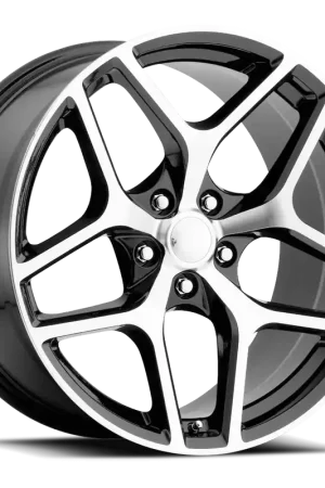 Low Price Factory Reproductions FR 27F Camaro Z28 Flow Form Replica GBM 20x9 +27 5x120mm 66.9mm Gloss Black Machined Face