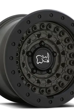 Viral Black Rhino Barricade ODG 20x9 +10 6x135mm 87.1mm Olive Drab Green Black Rock Guard