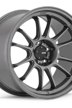 Konig Hypergram 18x8.5 5x108 ET43 Matte Grey Buy Online