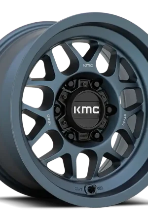 KMC Terra KM725 BL 17x8.5 +0 6x135mm 87.1mm Metallic Blue New Release