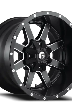 Top Rated Fuel Maverick D538 20x10 -18 8x165.1mm 125.2mm Black Milled
