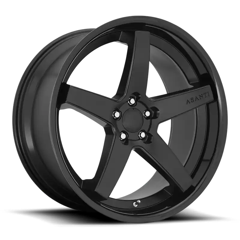 Asanti Black Label Regal ABL31 SB 22x9 +32 5x112mm 72.6mm Satin Black Gloss Black Lip Hot Picks