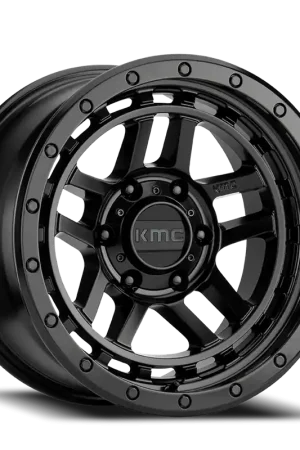 KMC Recon KM540 SB 17x8.5 +18 6x114.3mm 66.1mm Satin Black Free Delivery