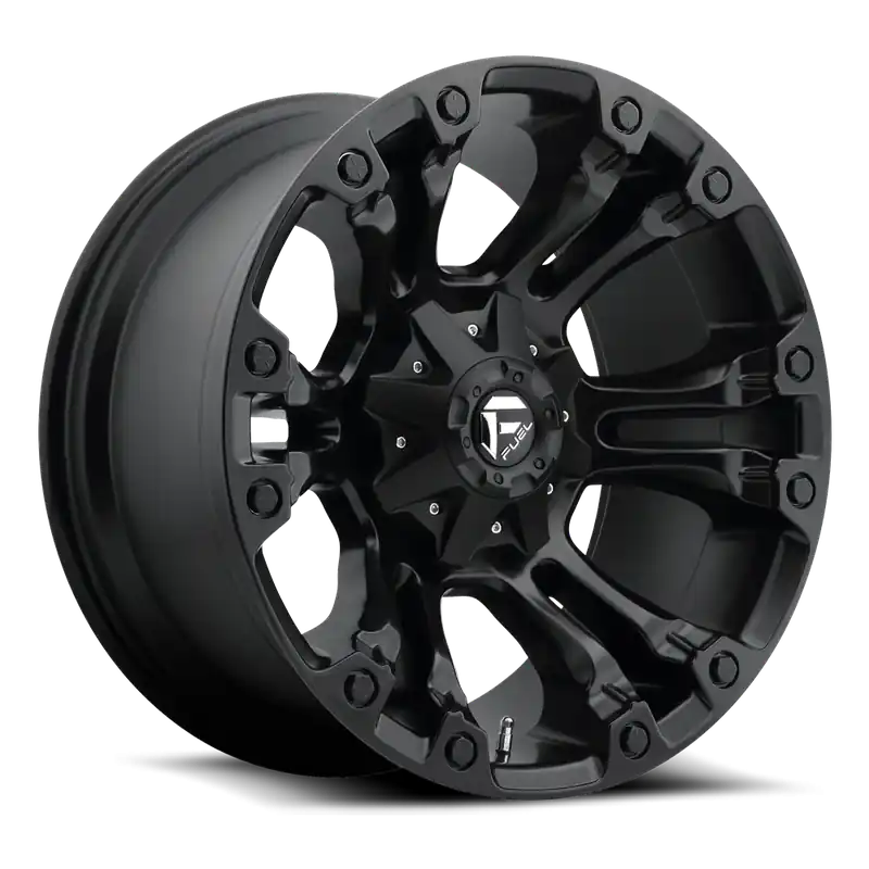 One Day Deal Fuel Vapor D560 20x9 +1 5x139.7/5x150mm 110.3mm Matte Black