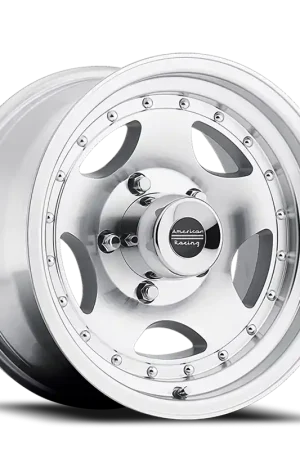 Big Sale American Racing AR23 SL 15x8 -19 5x120.65mm 83.06mm Machined Silver Clear Coat