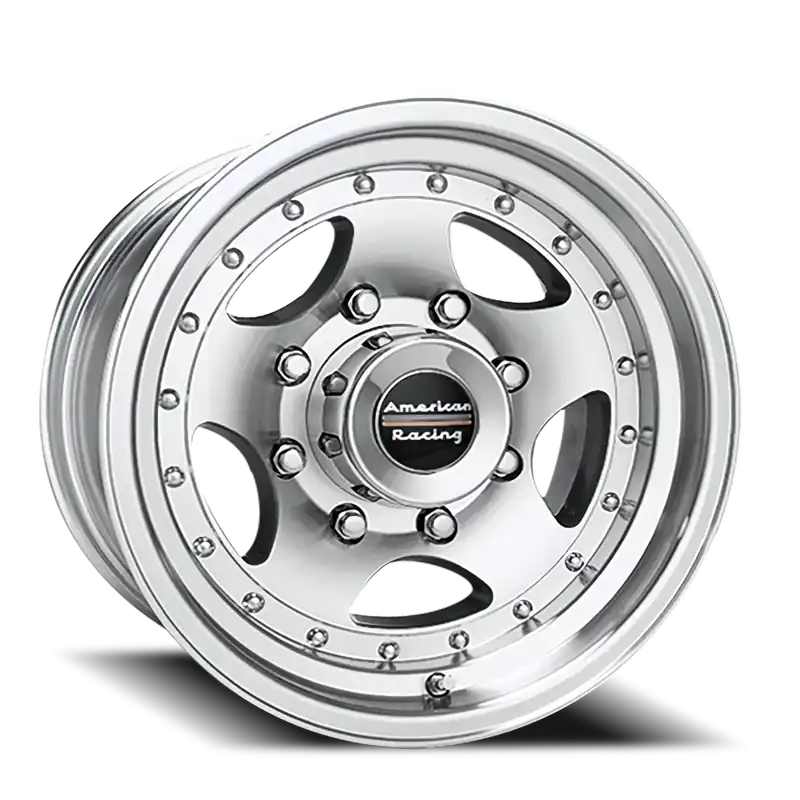 Weekend Sale American Racing AR23 SL 16x8 +0 8x170mm 130.81mm Machined Silver Clear Coat
