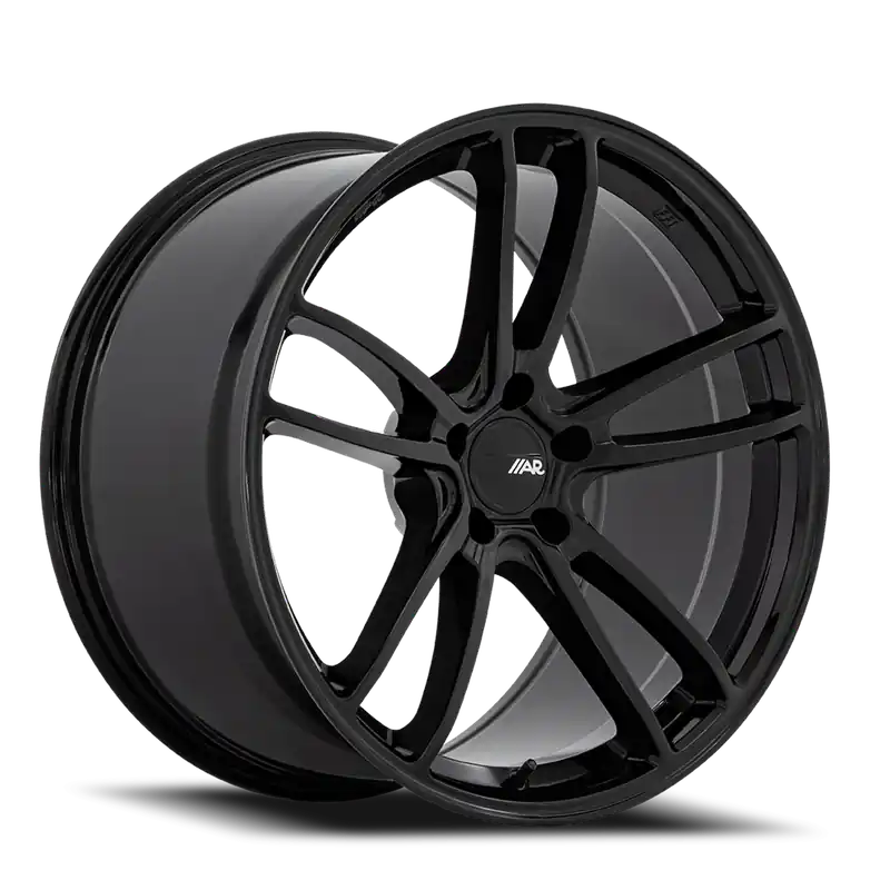 Final Sale American Racing Mach Five AR941 GB 20x10 +22 5x120mm 66.9mm Gloss Black
