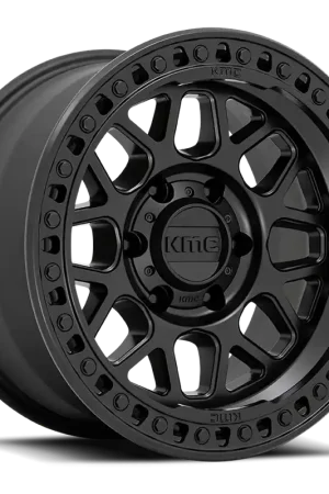 KMC GRS KM549 SB 17x8.5 +0 6x139.7mm 106.1mm Satin Black Original