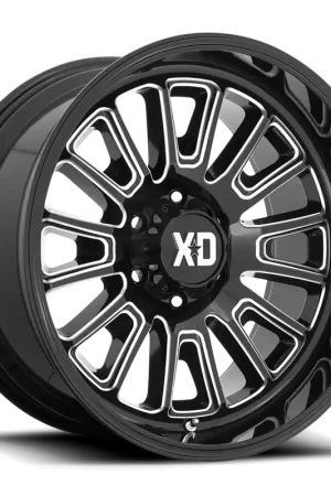 Today Only XD Series Rover XD864 GB-M 20x9 +0 8x165.1mm 125.1mm Gloss Black Milled