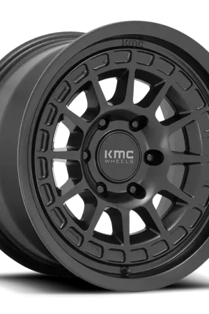 Handmade KMC Canyon KM719 SB 17x8 +35 5x127mm 71.5mm Satin Black