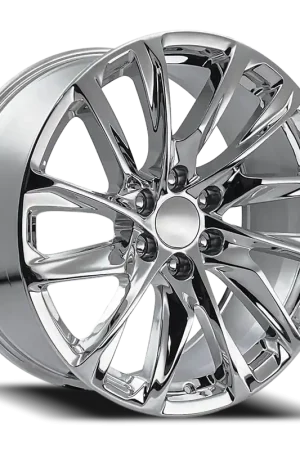 Weekend Sale Factory Reproductions FR 98 Escalade 12 Spoke Replica CH 24x10 +31 6x139.7mm 78.1mm Chrome
