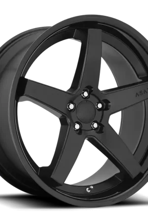 Asanti Black Label Regal ABL31 SB 20x10.5 +38 5x112mm 72.6mm Satin Black Gloss Black Lip Clearance