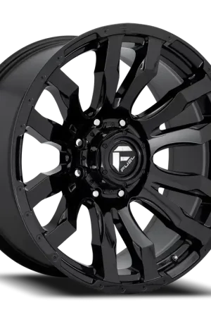 Viral Fuel Blitz D675 17x9 +1 8x165.1mm 125.1mm Gloss Black