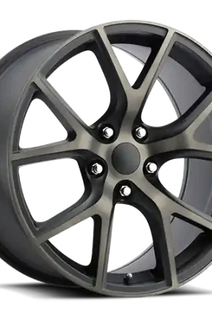 Cheap Factory Reproductions FR 75 Jeep Trackhawk Replica BZ 20x10 +50 5x127mm 71.5mm Satin Black Machined Face-Clear Bronze