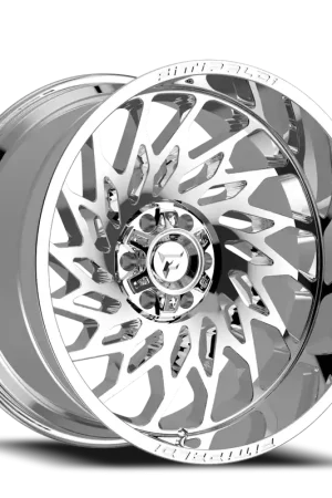 Fittipaldi Offroad Alpha Series FA20MC 22x12 -44 8x170mm 125.2mm Chrome Mirror Coat Chrome Original